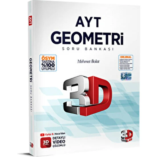 3D Yayınları AYT 2023 Geometrı Sb
