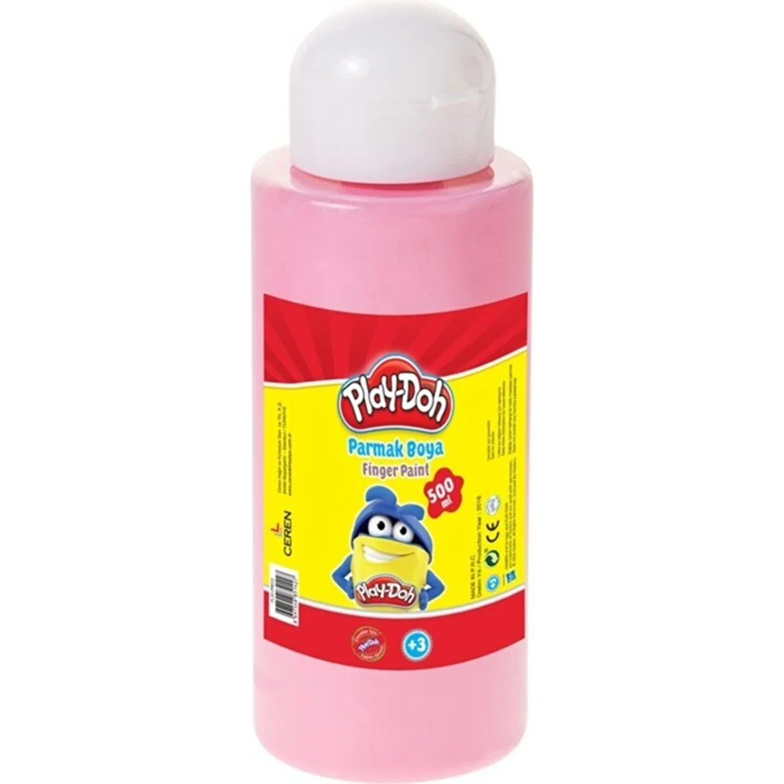 Play-Doh Pembe Parmak Boyası 500 ml