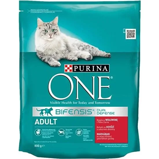 Pro Plan Purina One Sığır Etli Yetişkin Kedi Maması 800GR